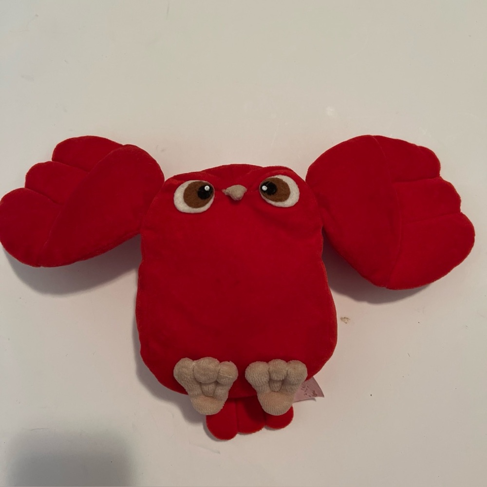 Mum Mum Finland Red Owl With Wings Soft Plush Toy